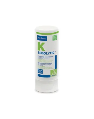 VIRBAC Sebolytic Sampon dermatologic caini si pisici, pentru piele grasa cu matreata 250 ml