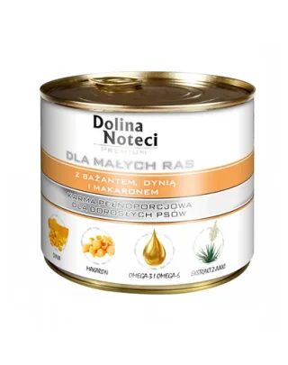 DOLINA NOTECI Premium talie mică cu fazan dovleac și tăiței 185 g