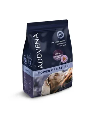 ADDVENA Power of Nature Senior medium&amp;large 2,5 kg caini senior rasa medie, mare