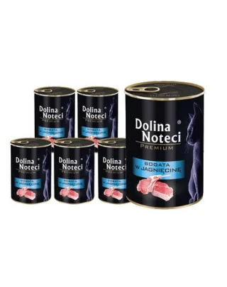 DOLINA NOTECI Premium Hrana pisici adulte, bogata in miel 12x400 g
