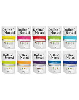 DOLINA NOTECI Premium Mix set plicuri hrana caini 10x500g
