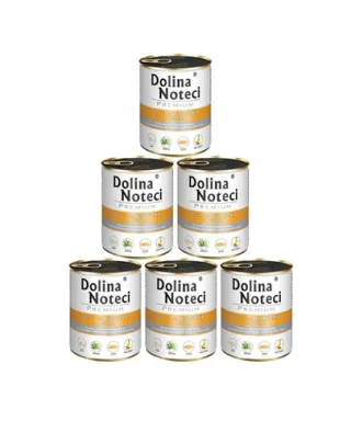 DOLINA NOTECI Premium Bogata in rata si dovleac 6x800 g hrana caini