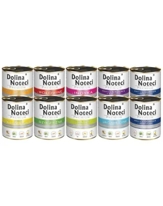 DOLINA NOTECI Premium Mix Mancare umeda pentru caini, mix arome 20x800g