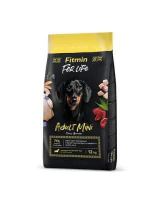 FITMIN dog For Life Adult Mini 12 kg hrana caini rase mici