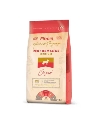 FITMIN Dog Medium Performance 12 kg aliment complet caini talie medie