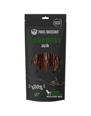 PAKA ZWIERZAKA Carnati sticks pentru caini 3 buc, cu mistret