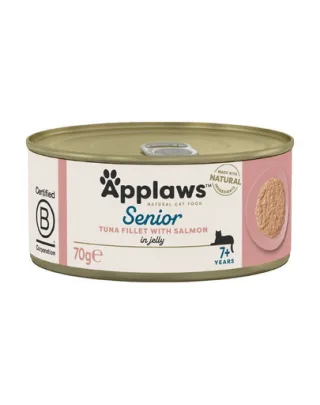 APPLAWS Cat Senior Tuna with Salmon Conserva pentru pisici senior, cu ton si somon 70g