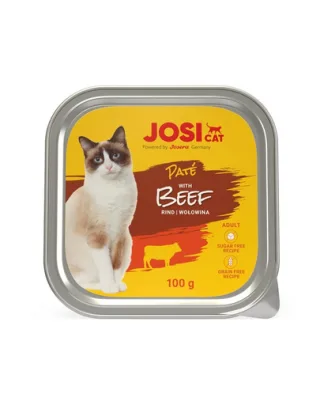 JOSERA JosiCat Pate pentru pisica, cu vita 100g