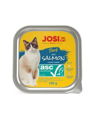 JOSERA JosiCat Pate de somon pentru pisici 100g