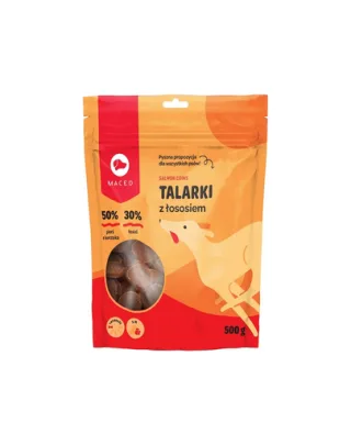 MACED Felii cu somon, pentru caini 500 g