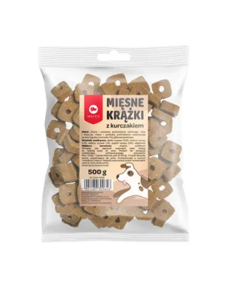 MACED Gustare cu pui, pentru caini 500 g