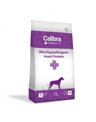 CALIBRA Veterinary Diet Dog Ultra-Hypoallergenic Insect 2 kg dieta completa pentru caini