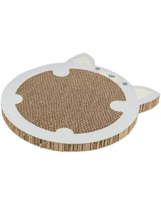 TRIXIE Junior suport de zgariat din carton pentru pisici, forma hamster