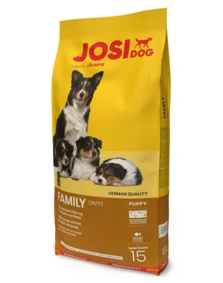 JOSERA JosiDog Family 15 kg hrana pentru catelusi si femele gestante