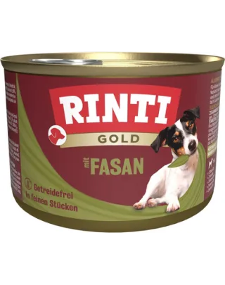 RINTI Gold Pheasant Mini hrana cu fazan pentru caini 185 g
