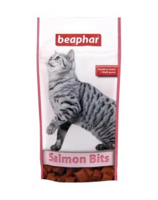 BEAPHAR Salmon Bits recompense cu somon pentru pisica 35 g
