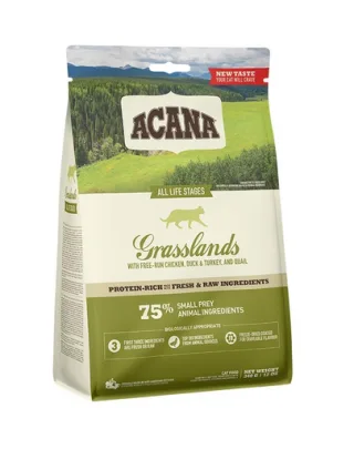 ACANA Grasslands Cat 2x340g hrana uscata pisici