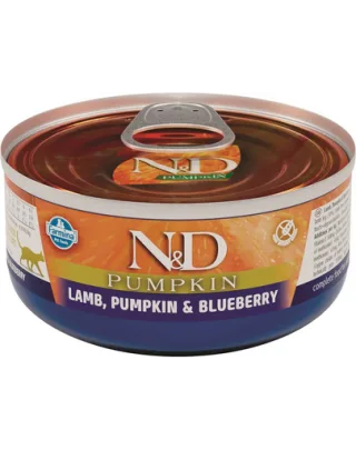 N&amp;D Cat lamb &amp; pumpkin &amp; blueberry 80 g