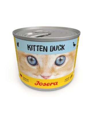 JOSERA Kitten Duck Hrana pisoi conserva, cu rata 200g