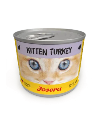 JOSERA Kitten Turkey mancare umeda pentru pisoi conserva 200g