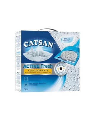 CATSAN Extra Fresh 5L asternut pentru pisici din bentonita