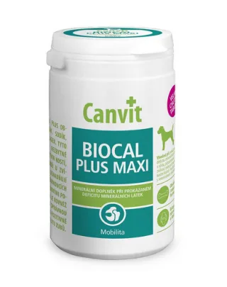 CANVIT Dog Biocal Plus Maxi 230g Supliment pentru caini, pentru sistemul osos si muscular