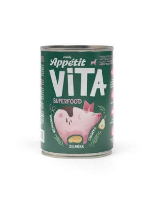 COMFY APPETIT VITA Superfood carne porc 400g hrana caini monoproteica