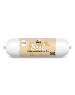 PAKA ZWIERZAKA PEPE Meat Snack carnat de vita pentru caini 200g