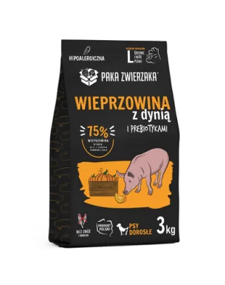 PAKA ZWIERZAKA Seventh Heaven Hrana uscata caine, cu porc si dovleac L 3kg