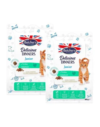 BUTCHER'S Functional Cat Kitten pentru pisoi 2x800 g curcan