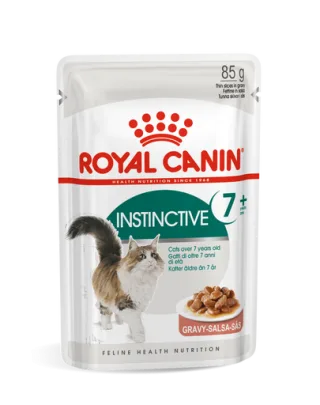 ROYAL CANIN Instinctive 7+ hrana umeda in sos pentru pisica senior 48x85g