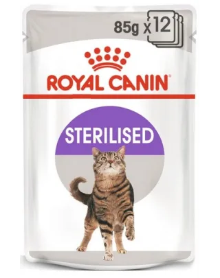 ROYAL CANIN Cat Sterilised Plicuri hrana pisici sterilizate, in aspic 48 x 85 g