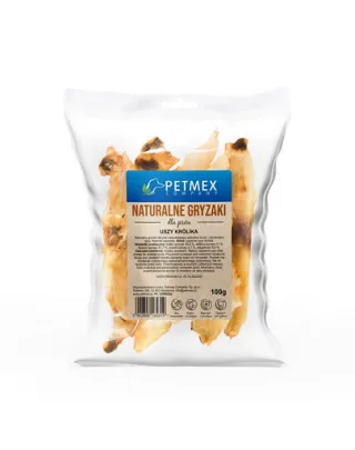 PETMEX urechi de porc 4x100g snack de ros natural
