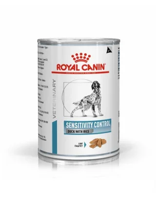 ROYAL CANIN Dog sensitivity control duck 6 x 410 g hrană umedă pentru câini adulți cu reacții adverse la alimente