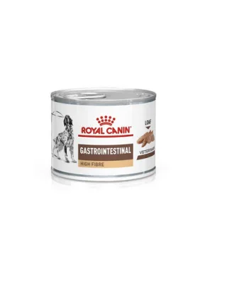 ROYAL CANIN Veterinary Gastrointestinal High Fibre 12 x 200 g pateu pentru câini cu tulburări digestive