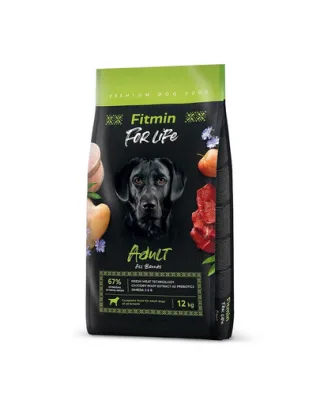 FITMIN Dog For Life Adult 12kg hrana caine adult