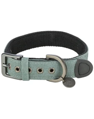 TRIXIE CityStyle Zgarda caini XS–S: 25–32 cm/25 mm, verde