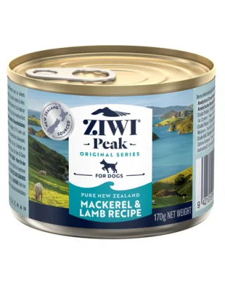 ZIWIPEAK Dog Original Series macrou si miel hrana pentru caini 170 g