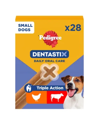 PEDIGREE DentaStix tratament dentar pentru caini de talie mica 28 buc