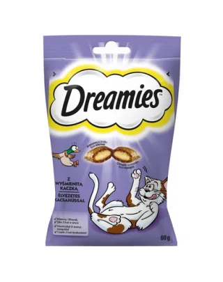 DREAMIES Dreamies recompense cu rata pentru pisici 60 g