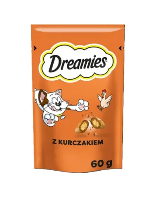 DREAMIES recompense pisici, cu pui 60 g