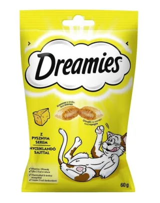 DREAMIES recompense pisici, cu branza 60 g