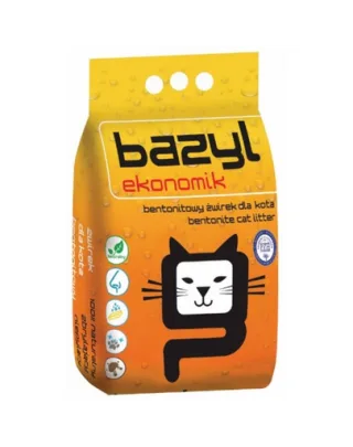 BAZYL Ekonomik nisip de bentonita pentru pisica 5L