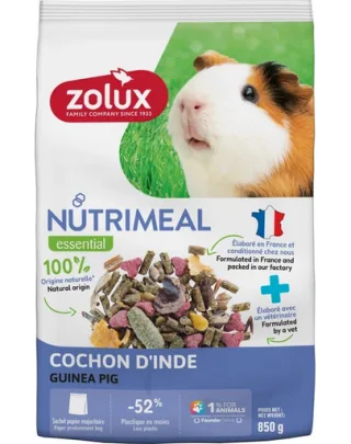 ZOLUX NUTRIMEAL 4 Hrana mixta pentru porcusori de guineea 850 g