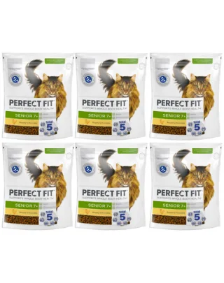 PERFECT FIT Senior 7+ 6x750 g hrana pisici senior bogata in pui