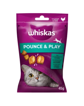 WHISKAS Energie si Vitalitate 45 g recompensa pisici cu pui