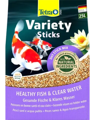 TETRA Pond Variety Stick 25 L Hrana pentru pesti de iaz