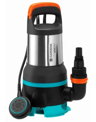 GARDENA Pompa submersibila 2 în 1 pentru apa curata sau reziduala 15000
