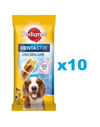 PEDIGREE DentaStix recompense pentru cani, batoane dentare 10x180g