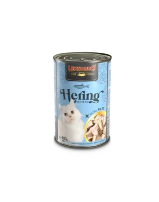 LEONARDO Hering cu file suplimentar 400 g